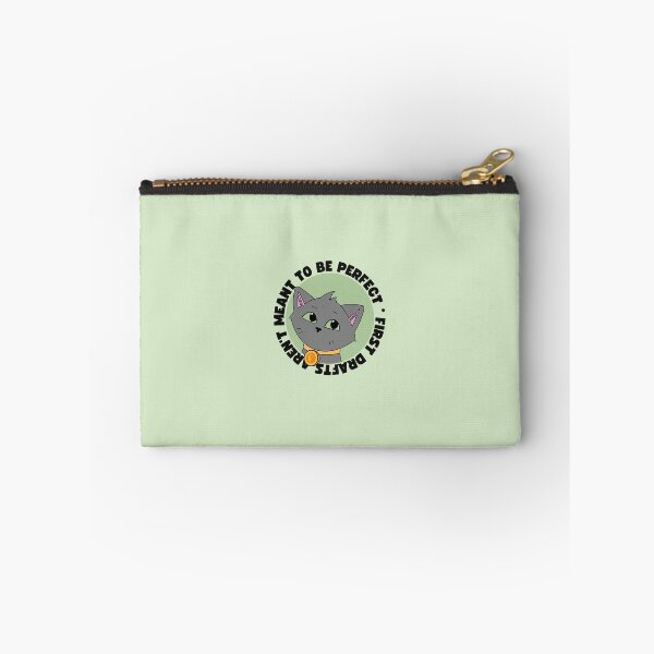 Item preview, First Drafts Aren’t Meant to Be Perfect | Writer Cat | Green Background designed and sold by StoryForge.