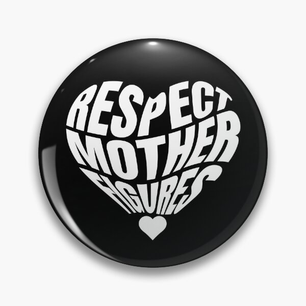 Item preview, Respect Mother Figures Valentine White Heart designed and sold by GeeThang.