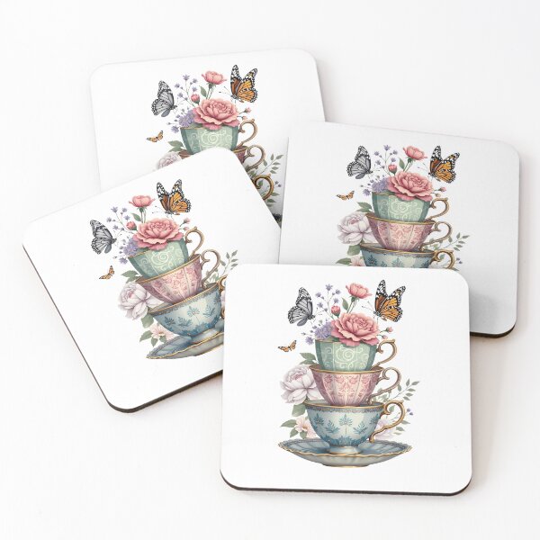 Item preview, Blooming Teacup Stack designed and sold by VibeTCreations.
