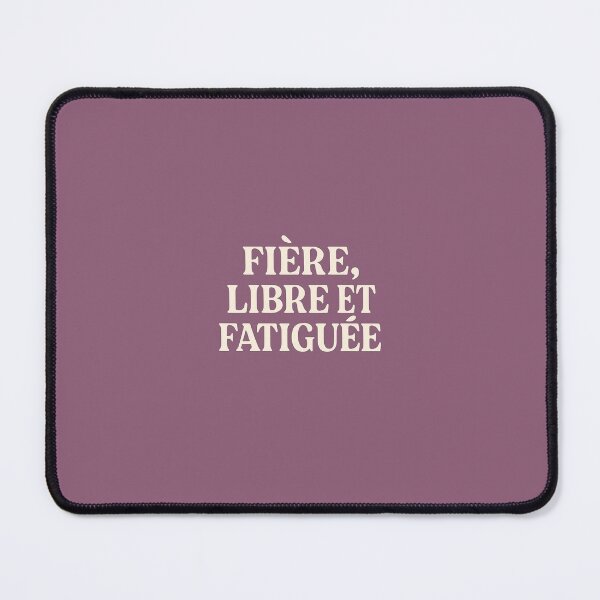 Item preview, Proud, Free and Tired – French-speaking Feminist Design designed and sold by 1Jour1bidouille.