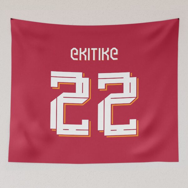 Item preview, Hugo Ekitike Liverpool Home Jersey 25/26 designed and sold by Alimator.