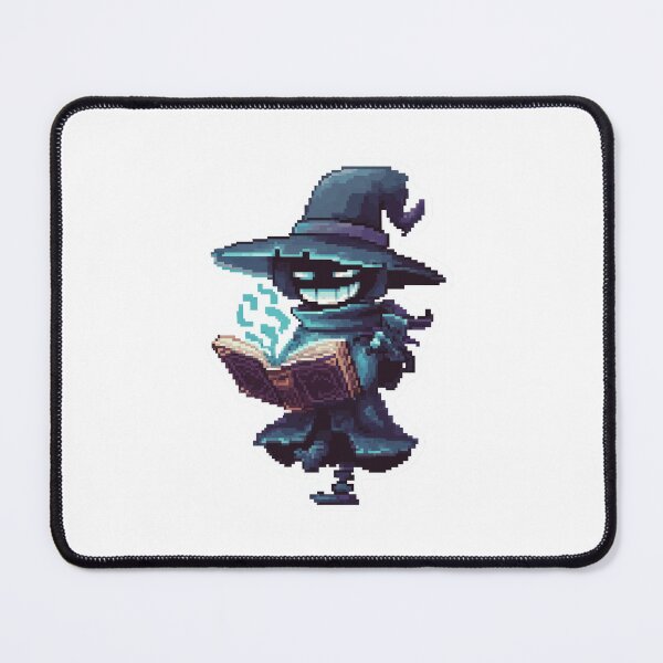 Item preview, Pixel Art Shadow Witch with Spellbook | Dark Halloween Magic Design designed and sold by BBackdesign.