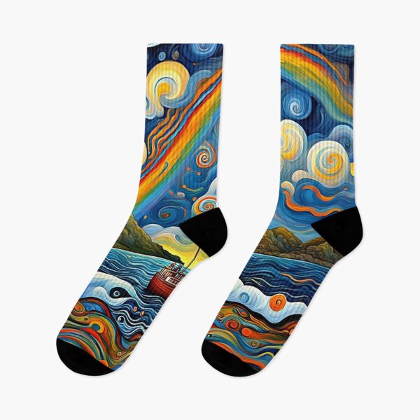 Item preview, Sailing beyond the rainbow designed and sold by George Hutton Hunter.