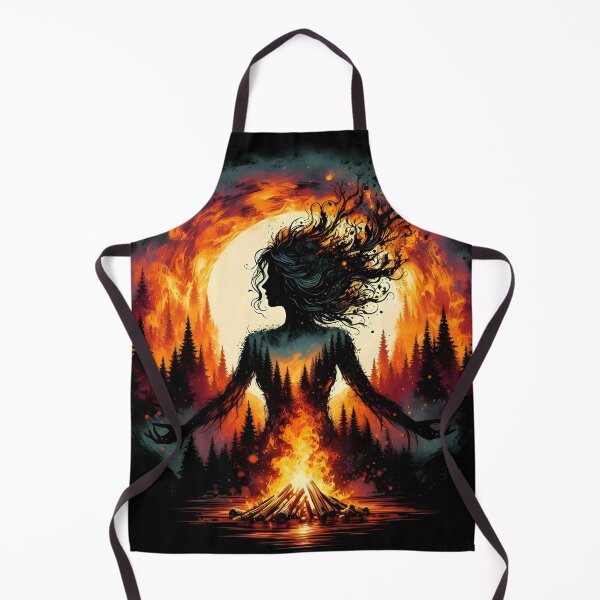 Item preview, Campfire Woman, Ai Generated Art  designed and sold by ACC .