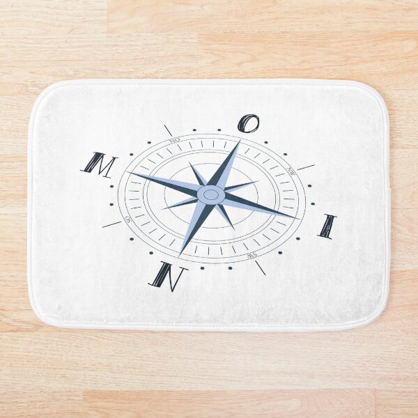 Item preview, North German Wind Rose in perspective - Moin designed and sold by Manfredine.
