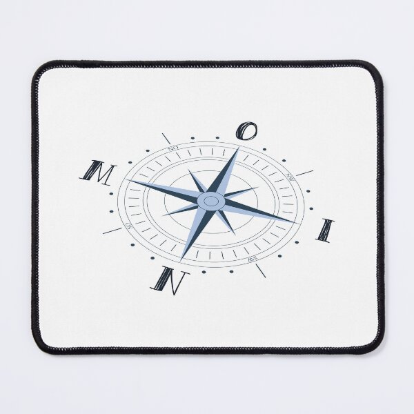 Item preview, North German Wind Rose in perspective - Moin designed and sold by Manfredine.