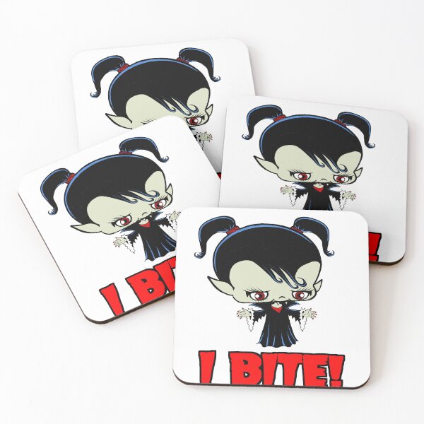 Item preview, Baby Girl Vampire "I Bite" designed and sold by 3-Beans-Art.