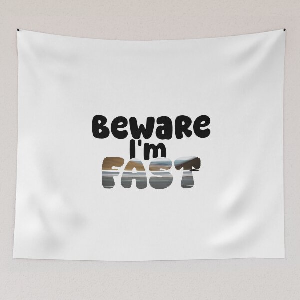Item preview, Beware, I'm Fast! designed and sold by Nokoribi876.