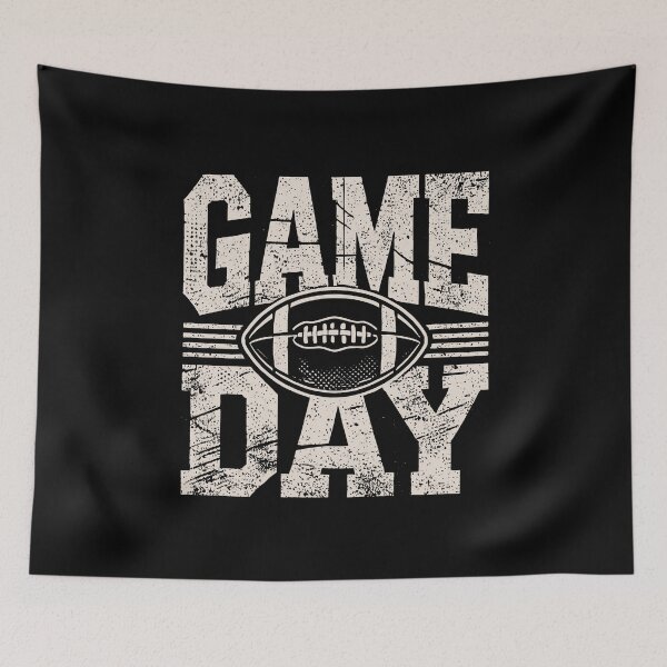 Item preview, Game day football vintage grunge designed and sold by FatBirdie.