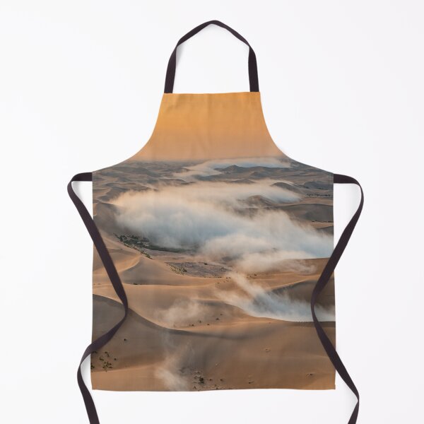 Item preview, Ethereal Mists Over Golden Desert Dunes at Sunrise designed and sold by optimusprime39.