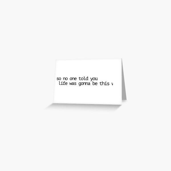 Friends Theme Song Greeting Cards Redbubble