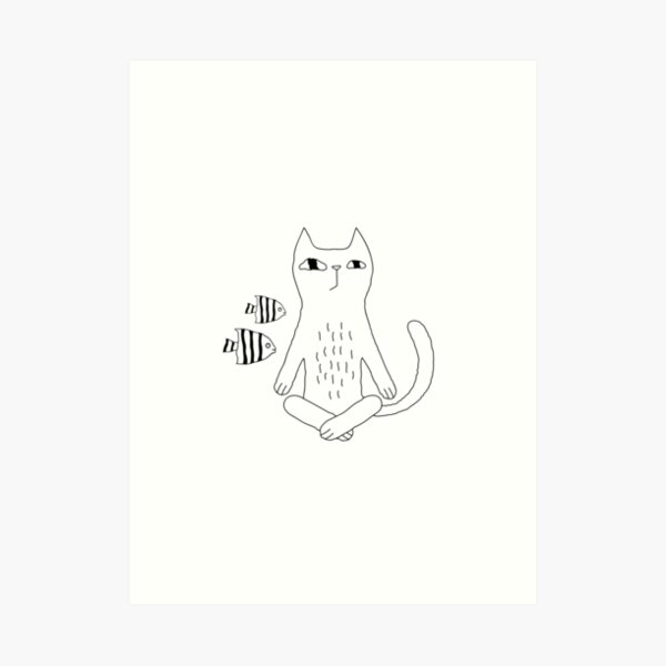 Catvana Art Print