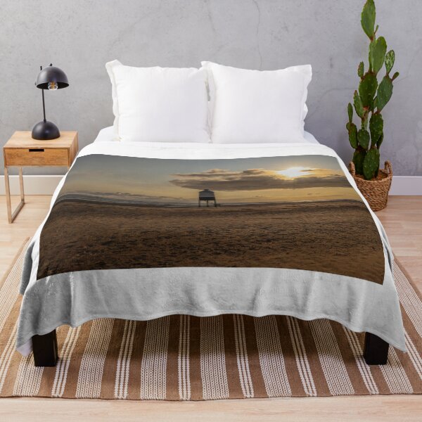 Item preview, Golden sunset over wooden lighthouse designed and sold by Martin Fenton.