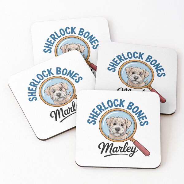 Artikelvorschau, Sherlock Bones - Wheaten Terrier als Sherlock auf Knochensuche entworfen und verkauft von Globuwear.