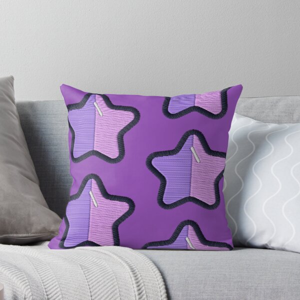 Item preview, Purple star with embroidery effect designed and sold by Nubesss.