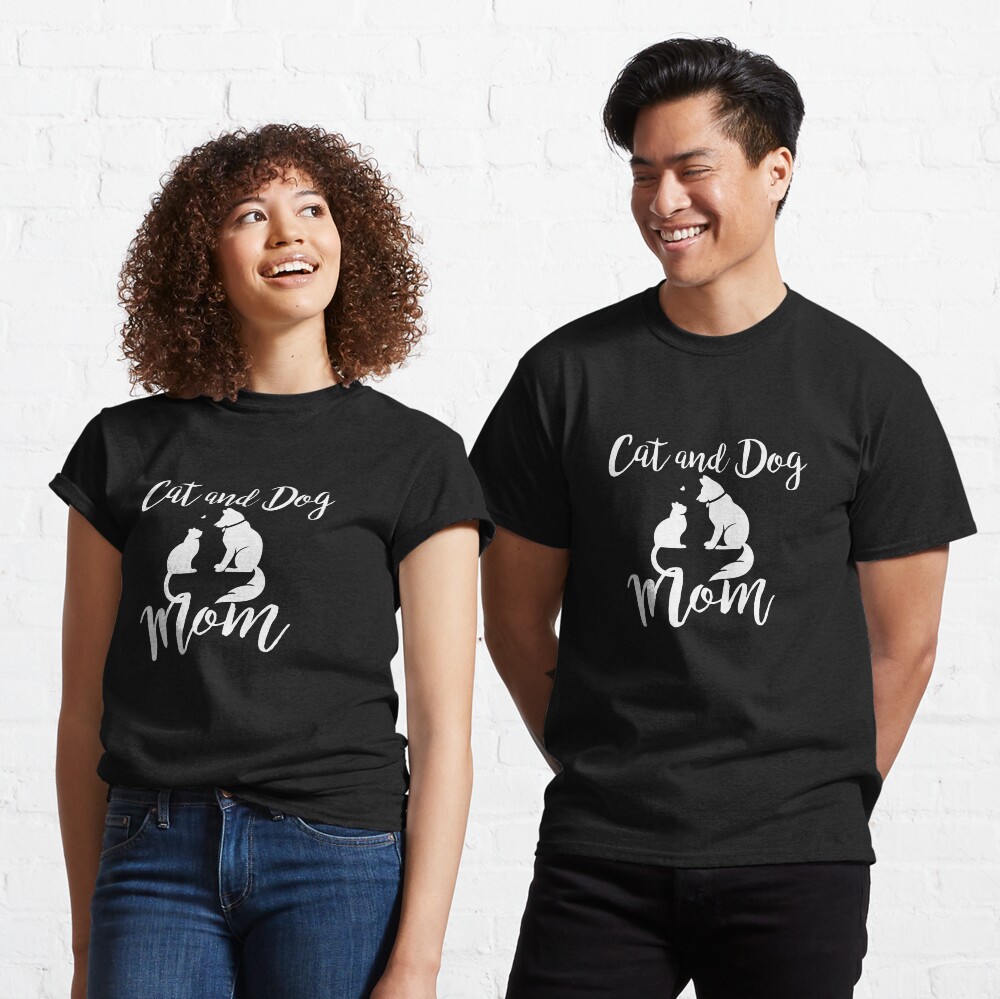 dog and cat mom shirt