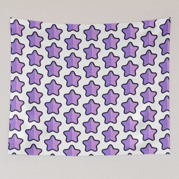 Item preview, Purple star with embroidery effect designed and sold by Nubesss.