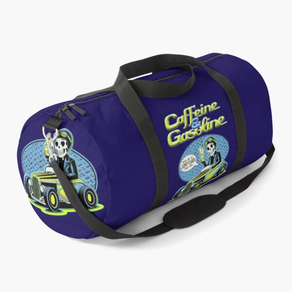 Item preview, Caffeine & Gasoline - Morning Mechanic Hot Rod Skeleton designed and sold by CRHPOD20.