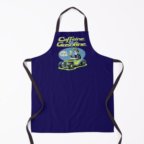 Item preview, Caffeine & Gasoline - Morning Mechanic Hot Rod Skeleton designed and sold by CRHPOD20.