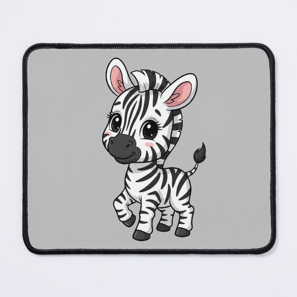 Item preview, Cute Baby Zebra Cartoon With Big Eyes designed and sold by LightArt25.