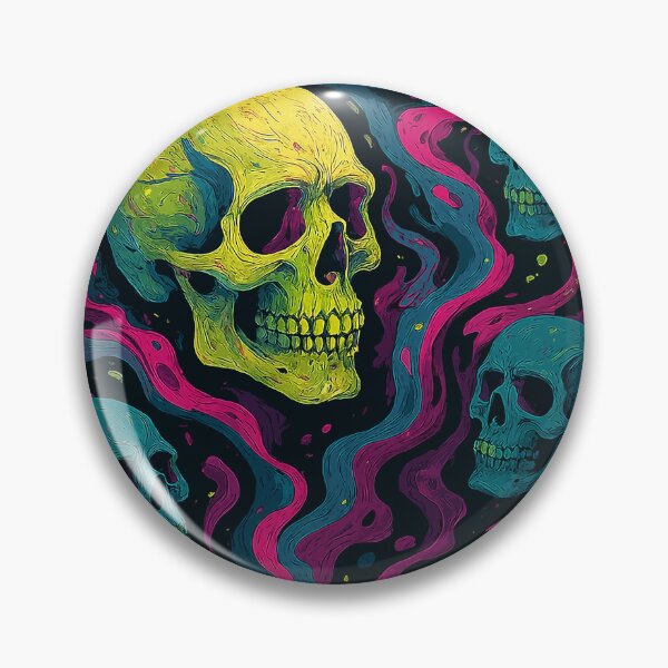 Item preview, Vibrant Skull Nebula designed and sold by zzz888.
