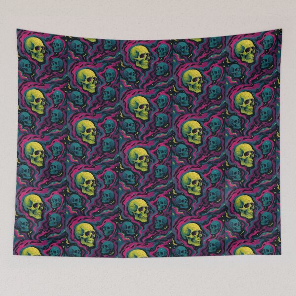 Item preview, Vibrant Skull Nebula designed and sold by zzz888.