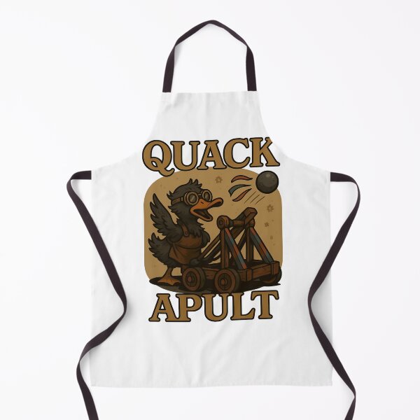 Item preview, Quackapult Funny Duck Catapult T-Shirt designed and sold by TeeTimeTreasure.