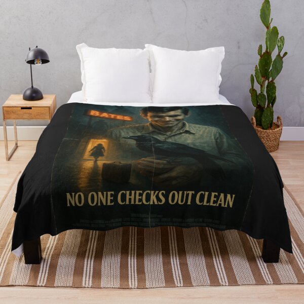 Item preview, Psycho Bates Motel Retro Movie Poster designed and sold by Cult23.