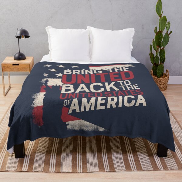 Item preview, Bring the United Back to the USA Retro Patriotic Quote designed and sold by CRHPOD20.
