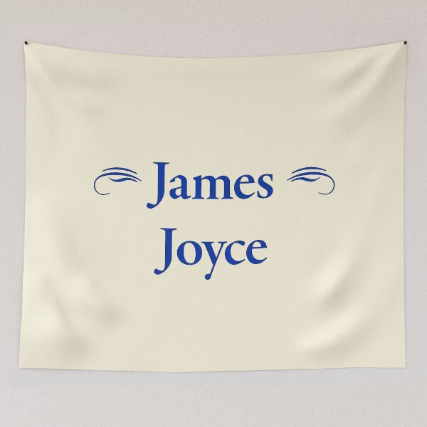 Item preview, James Joyce, Irish Novelist and Poet, Classic Literature designed and sold by CharlottePlaceArt.