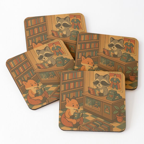 Item preview, Retro Comic Book Store designed and sold by Rakun's.