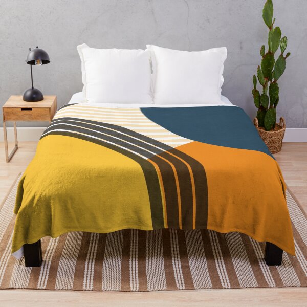 Item preview, Color Flow – Abstract Round and Stripes Pattern designed and sold by Becky-Poppins.