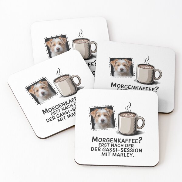 Artikelvorschau, Wheaten Terrier - Kaffee ? Zuerst Gassi gehen entworfen und verkauft von Globuwear.