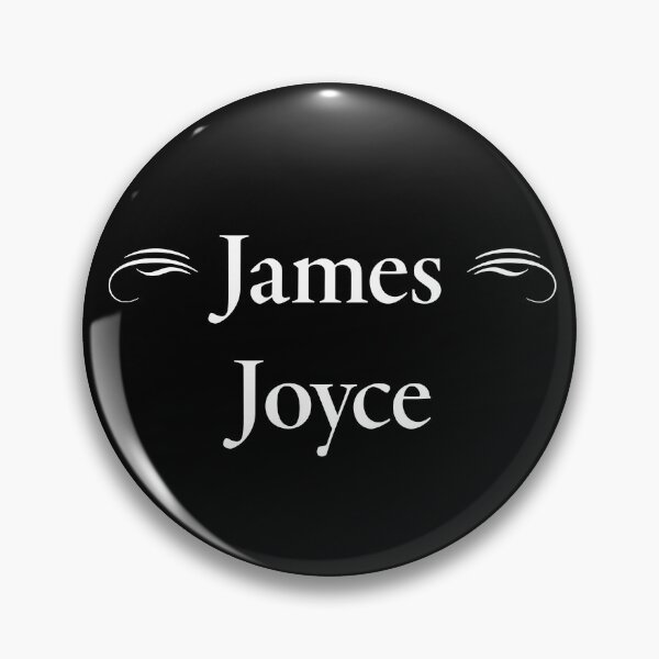 Item preview, James Joyce, Irish Novelist and Poet, Classic Literature designed and sold by CharlottePlaceArt.