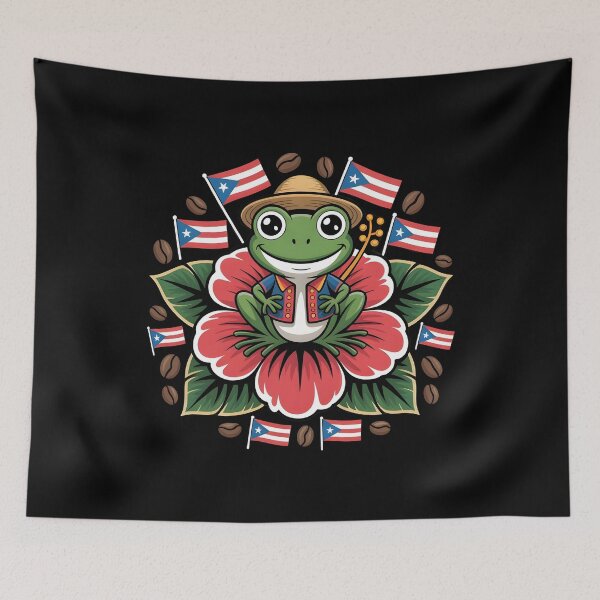 Item preview, Puerto Rico Culture Frog designed and sold by Redgiant87x.