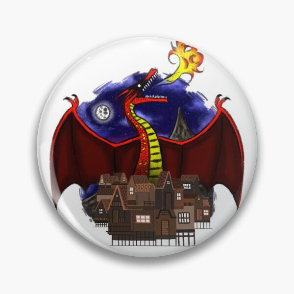 Item preview, Smaug and the Lake-town designed and sold by suarz.