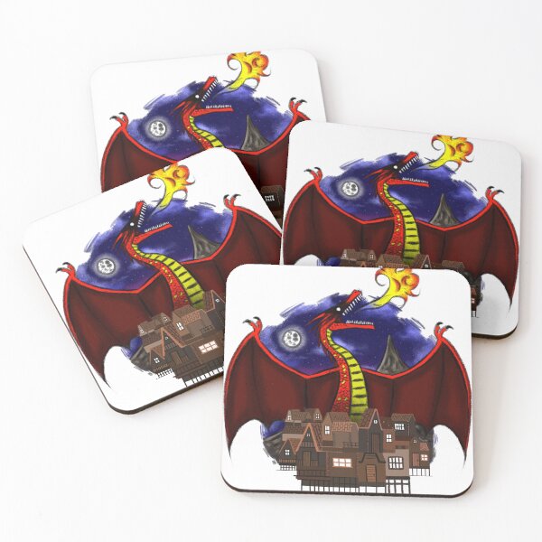 Item preview, Smaug and the Lake-town designed and sold by suarz.