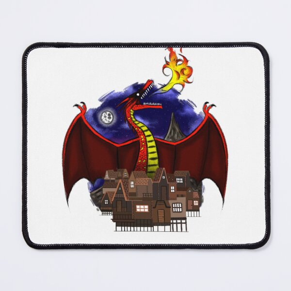 Item preview, Smaug and the Lake-town designed and sold by suarz.