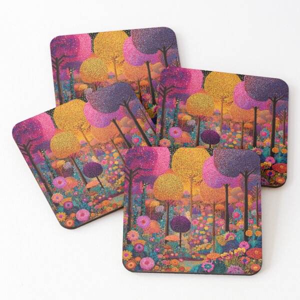 Item preview, Nightime in Floral Paradise  designed and sold by Neika Shimm Designs.