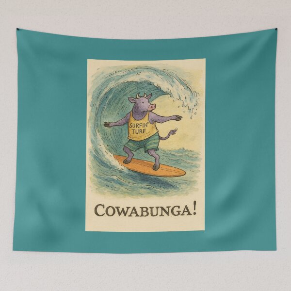 Item preview, Cowabunga!  designed and sold by Tridentulus.