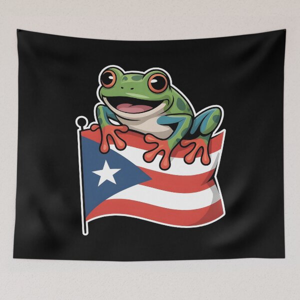 Item preview, Puerto Rico Culture Frog designed and sold by Redgiant87x.