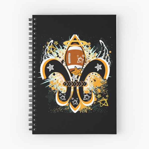 Item preview, Angelic Black and Gold Football Fleur d lis designed and sold by artbyomega.