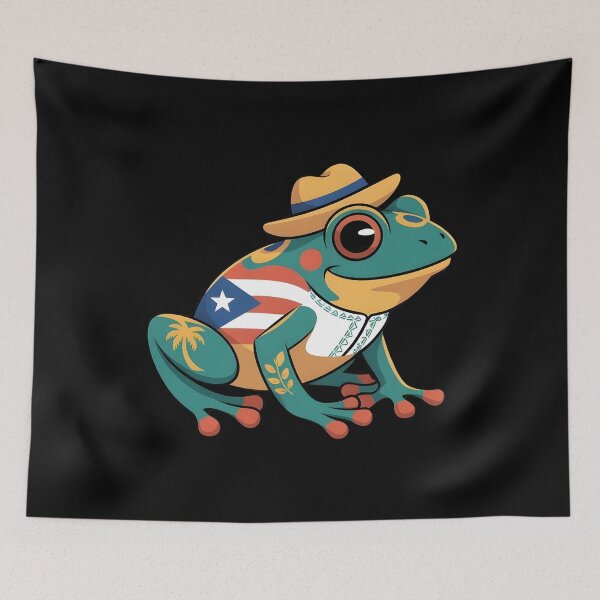 Item preview, Puerto Rico Culture Frog designed and sold by Redgiant87x.