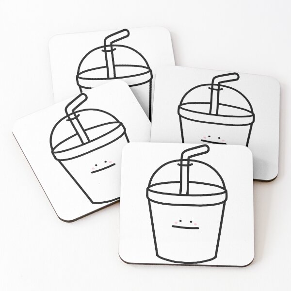 Item preview, Drink cup doodle designed and sold by BibbleBambie.
