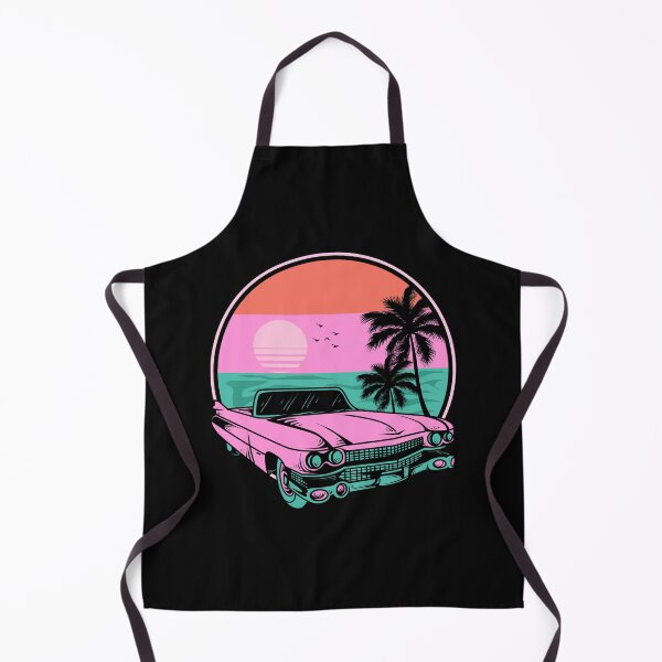Item preview, Ocean Iconic Classic Car, Colorful Retro Tropical Beach Design designed and sold by OceanIconic.