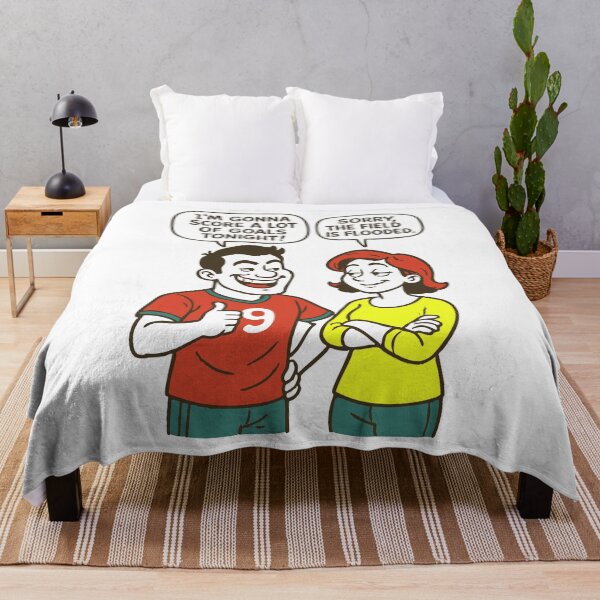 Item preview, Sorry, the Field Is Blooded" – Funny Couple Soccer Joke  designed and sold by Uglyandcute.