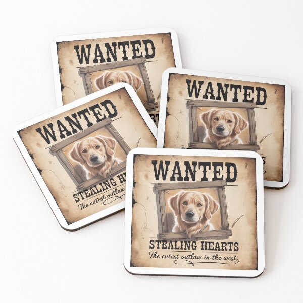 Artikelvorschau, Gesucht - Golden Retriever - stielt Herzen entworfen und verkauft von Globuwear.