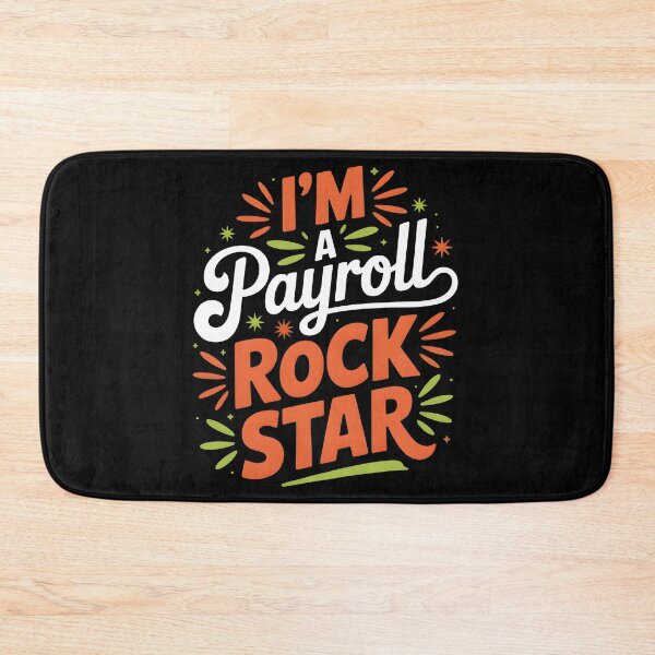 Item preview, Payroll Team Payroll Specialist Clerk Funny Payroll Rockstar designed and sold by MizoX7.