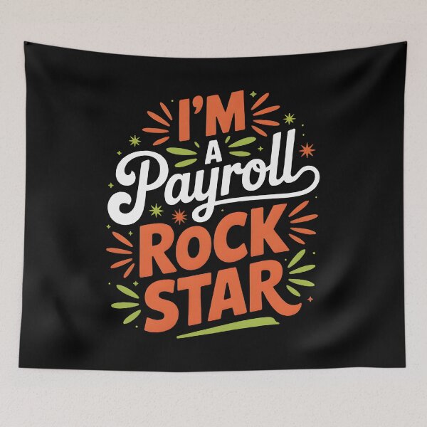 Item preview, Payroll Team Payroll Specialist Clerk Funny Payroll Rockstar designed and sold by MizoX7.