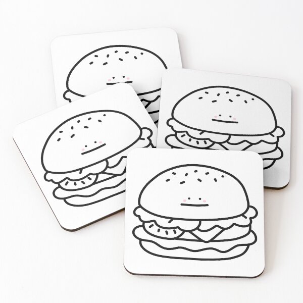 Item preview, Hamburger doodle designed and sold by BibbleBambie.